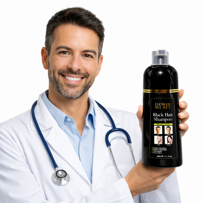 Shampoo Black Hair - Cubre Canas Permanente