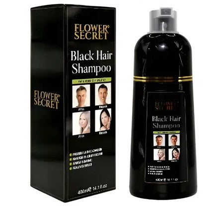 Shampoo Black Hair - Cubre Canas Permanente